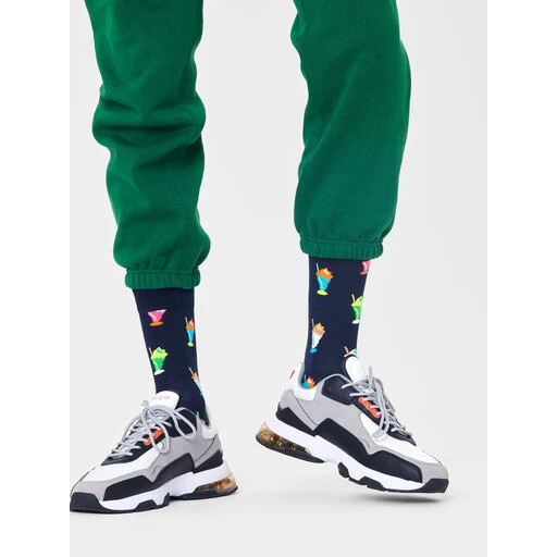 Chaussettes Hautes Unisex Happy Socks MSS01-6300 Noir 4 Chaussettes Hautes Unisex Happy Socks MSS01-6300 Noir – Image 2