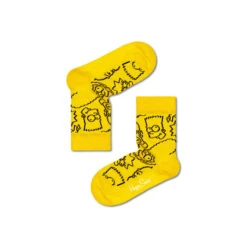 Chaussettes Hautes Unisex Happy Socks SIM01-2200 Jaune