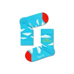 Chaussettes Hautes Unisex Happy Socks SIM01-6000 Bleu