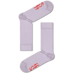 Chaussettes Hautes Unisex Happy Socks SRS01-5000 Violet