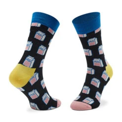 Chaussettes Hautes Unisex Happy Socks XFOD08-0200 Multicolore -Chaleur Élégante Boutique chaussettes hautes unisex happy socks xfod08 0200 multicolore 4