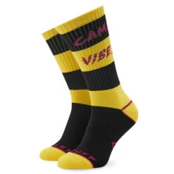 Chaussettes Hautes Unisex Poler Camp Vibes 223ACUSK04 1990 Stripe