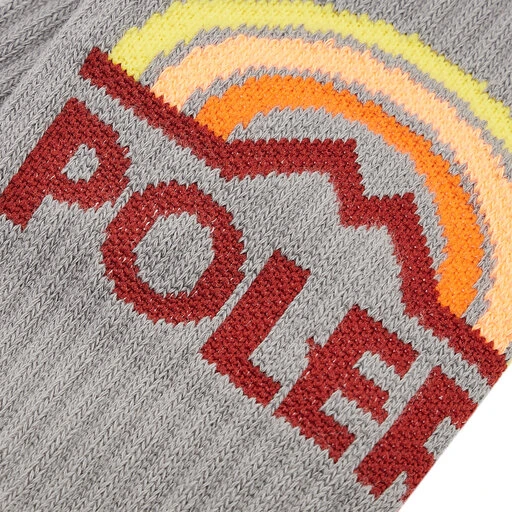 Chaussettes Hautes Unisex Poler Mountain Rainbow 223ACUSK03 Charcoal 4 Chaussettes Hautes Unisex Poler Mountain Rainbow 223ACUSK03 Charcoal – Image 2