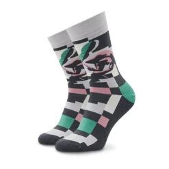 Chaussettes Hautes Unisex Stereo Socks Attraction Thames Multicolore