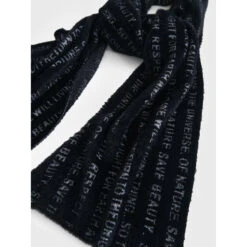 Écharpe Desigual I Wonder 22WAIA35 Negro 2000 7 Écharpe Desigual I Wonder 22WAIA35 Negro 2000 -Chaleur Élégante Boutique echarpe desigual i wonder 22waia35 negro 2000 2