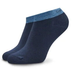 Lot De 2 Paires De Chaussettes Basses Homme Calvin Klein 701218715 Mid Denim 005 -Chaleur Élégante Boutique lot de 2 paires de chaussettes basses homme calvin klein 701218715 mid denim 005 1