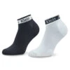 Lot De 2 Paires De Chaussettes Basses Homme Calvin Klein Jeans 701223257 White/Black 001 -Chaleur Élégante Boutique lot de 2 paires de chaussettes basses homme calvin klein jeans 701223257 white black 001