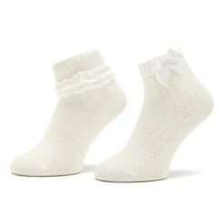 Lot De 2 Paires De Chaussettes Hautes Enfant United Colors Of Benetton 6AO30701P 701 Blanc