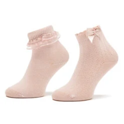 Lot De 2 Paires De Chaussettes Hautes Enfant United Colors Of Benetton 6AO30701P 9V5 Rose