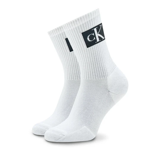 Lot De 2 Paires De Chaussettes Hautes Femme Calvin Klein Jeans 701222880 White/Black 001 5 Lot De 2 Paires De Chaussettes Hautes Femme Calvin Klein Jeans 701222880 White/Black 001 – Image 3