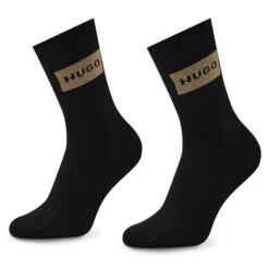 Lot De 2 Paires De Chaussettes Hautes Femme Hugo 2p Giftset Lunch W 50491386 001