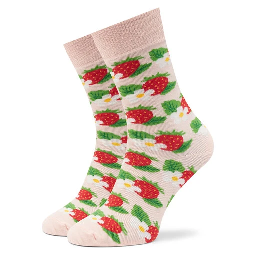 Lot De 2 Paires De Chaussettes Hautes Femme Zooksy MixTURY Truskawkowe Rose 5 Lot De 2 Paires De Chaussettes Hautes Femme Zooksy MixTURY Truskawkowe Rose – Image 3