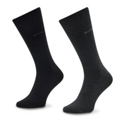 Lot De 2 Paires De Chaussettes Hautes Homme Boss 50467709 012