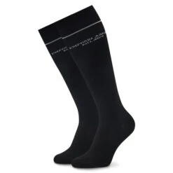 Lot De 2 Paires De Chaussettes Hautes Homme Emporio Armani 302301 2F273 00020 Nero 6 Lot De 2 Paires De Chaussettes Hautes Homme Emporio Armani 302301 2F273 00020 Nero -Chaleur Élégante Boutique lot de 2 paires de chaussettes hautes homme emporio armani 302301 2f273 00020 nero 1