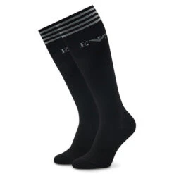 Lot De 2 Paires De Chaussettes Hautes Homme Emporio Armani 302301 2F273 00020 Nero 7 Lot De 2 Paires De Chaussettes Hautes Homme Emporio Armani 302301 2F273 00020 Nero -Chaleur Élégante Boutique lot de 2 paires de chaussettes hautes homme emporio armani 302301 2f273 00020 nero 2