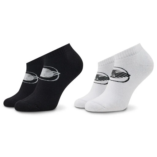 Lot De 2 Paires De Chaussettes Hautes Homme Emporio Armani 306208 2F300 00121 Nero/Bianco 3 Lot De 2 Paires De Chaussettes Hautes Homme Emporio Armani 306208 2F300 00121 Nero/Bianco