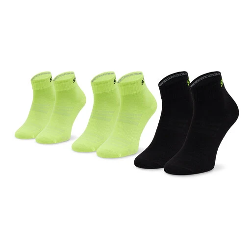 Lot De 2 Paires De Chaussettes Hautes Unisexe Skechers SKECHERS-SK-SK42017 0201 3 Lot De 2 Paires De Chaussettes Hautes Unisexe Skechers SKECHERS-SK-SK42017 0201