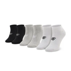 Lot De 3 Paires De Chaussettes Basses Femme 4F H4Z22-SOD302 Multikolor 90S