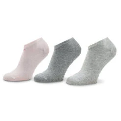 Lot De 3 Paires De Chaussettes Basses Femme Calvin Klein 701218768 Pink 003