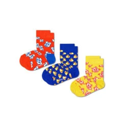 Lot De 3 Paires De Chaussettes Hautes Enfant Happy Socks KANI08-2700 Multicolore
