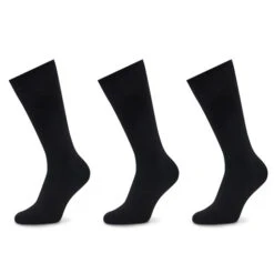 Lot De 3 Paires De Chaussettes Hautes Unisexe Hugo 3P Rs Uni Colors Cc 50473183 001