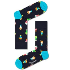 Lot De 4 Paires De Chaussettes Hautes Unisexe Happy Socks XATD09-0200 Multicolore -Chaleur Élégante Boutique lot de 4 paires de chaussettes hautes unisexe happy socks xatd09 0200 multicolore 3