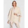 Poncho Patrizia Pepe 8F9869/A243-B732 Ocean Sand 1 Poncho Patrizia Pepe 8F9869/A243-B732 Ocean Sand -Chaleur Élégante Boutique poncho patrizia pepe 8f9869 a243 b732 ocean sand