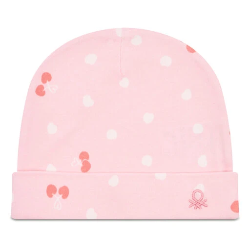 Set De 2 Bonnets United Colors Of Benetton 3V1E0A018 71A Rose 7 Set De 2 Bonnets United Colors Of Benetton 3V1E0A018 71A Rose – Image 5