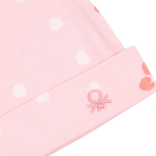 Set De 2 Bonnets United Colors Of Benetton 3V1E0A018 71A Rose 8 Set De 2 Bonnets United Colors Of Benetton 3V1E0A018 71A Rose – Image 6