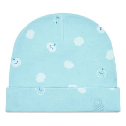 Set De 2 Bonnets United Colors Of Benetton 3V1E0A018 71B Bleu -Chaleur Élégante Boutique set de 2 bonnets united colors of benetton 3v1e0a018 71b bleu 4