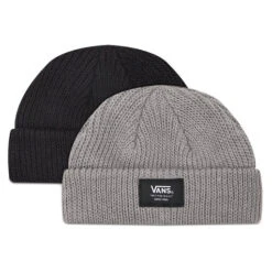 Set De 2 Bonnets Vans Little Grom VN0A7PUABLK1 Black