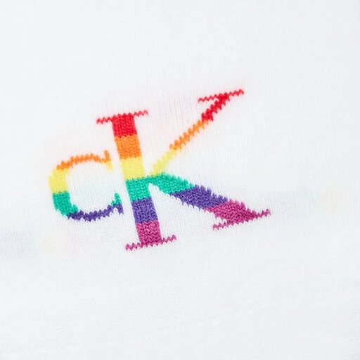 Socquettes Homme Calvin Klein Jeans Pride 701223912 White 002 4 Socquettes Homme Calvin Klein Jeans Pride 701223912 White 002 – Image 2