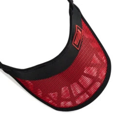 Visière Compressport Spiderweb Ultra Visor 18265 Red/Black -Chaleur Élégante Boutique visiere compressport spiderweb ultra visor 18265 red black 4
